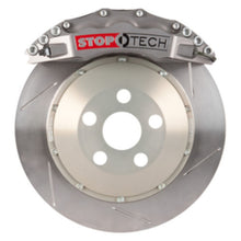 Load image into Gallery viewer, StopTech 06-13 Chevrolet Corvette Z06 Front BBK w/Trophy STR-60 Calipers Slotted 355x32mm Rotor
