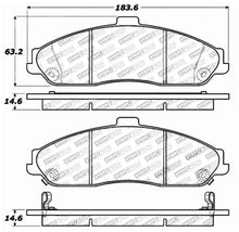 Load image into Gallery viewer, StopTech Street Touring 04-08 Cadillac XLR/XLR-V / 97-10 Corvette Front Brake Pads
