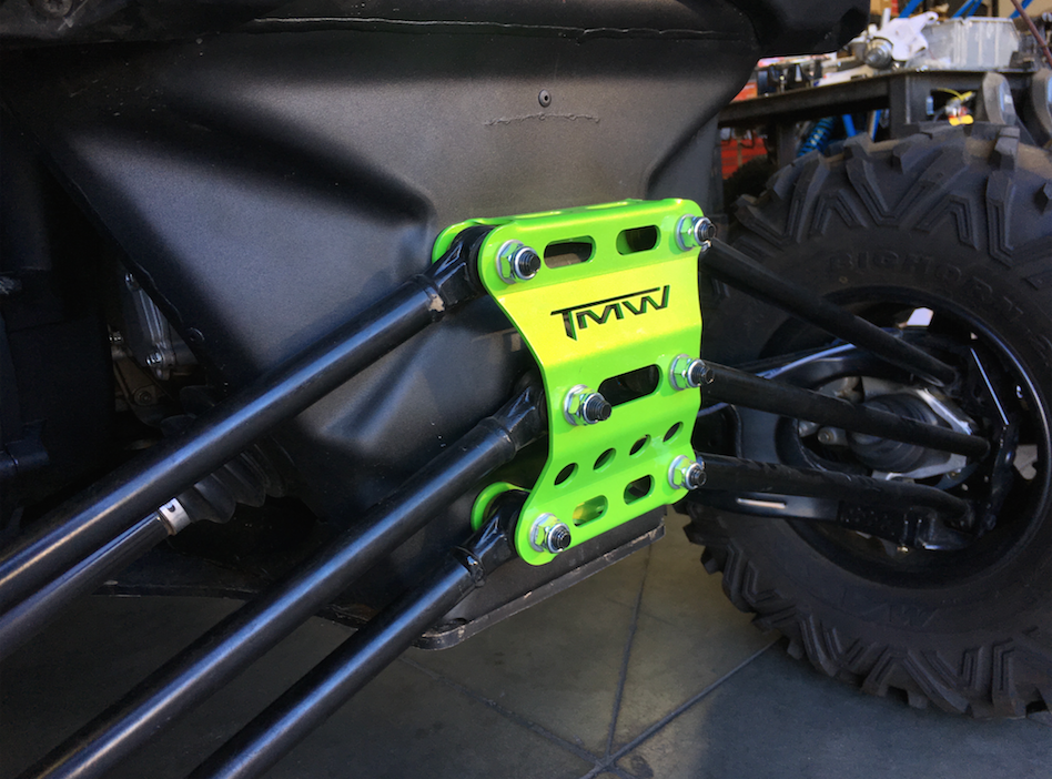 TMW X3 REAR RADIUS ROD GUSSET PLATE