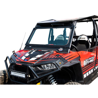 Tusk UTV Folding Glass Windshield with Windshield Wiper