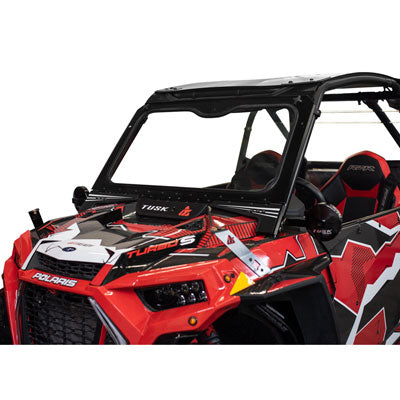 Tusk UTV Folding Glass Windshield with Windshield Wiper (19-21)